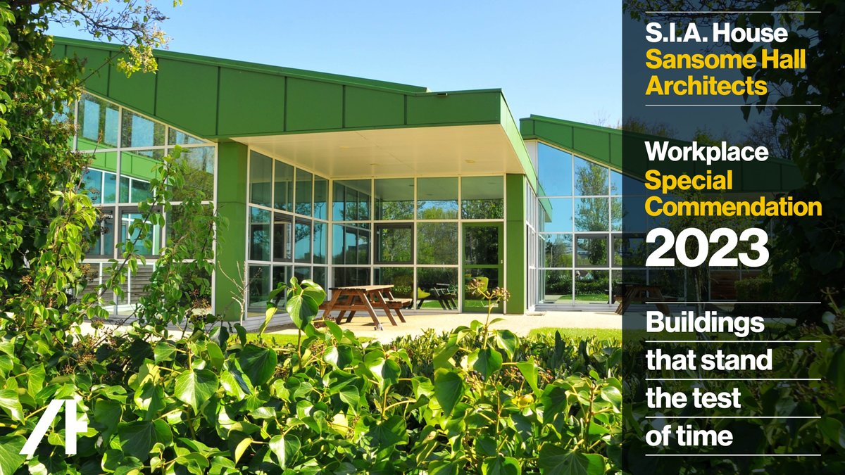 Congratulations to Sansome Hall Architects who has received a Special Commendation in the Workplace category for S. I. A. House <a href="/spinalinjuries/">Spinal Injuries Association</a> #ATAwards2023
 architecturetoday.co.uk/winners-unveil…