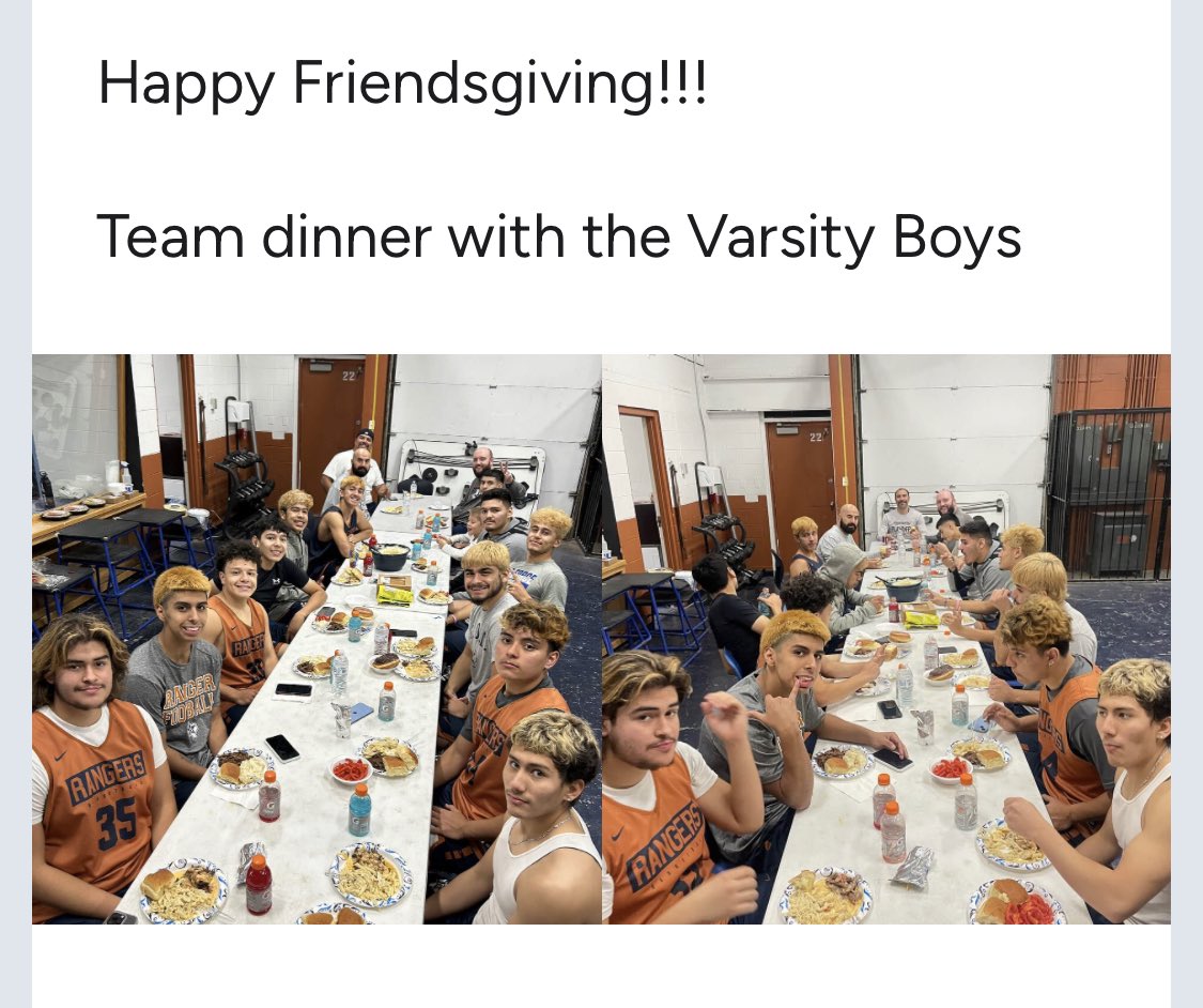 We want to wish everyone a safe and restful Thanksgiving.  

#riverside4ever
<a href="/vlara_82/">Victor A. Lara</a> <a href="/CoachRecoder/">𝙂𝙖𝙧𝙮 𝙍𝙚𝙘𝙤𝙙𝙚𝙧</a>