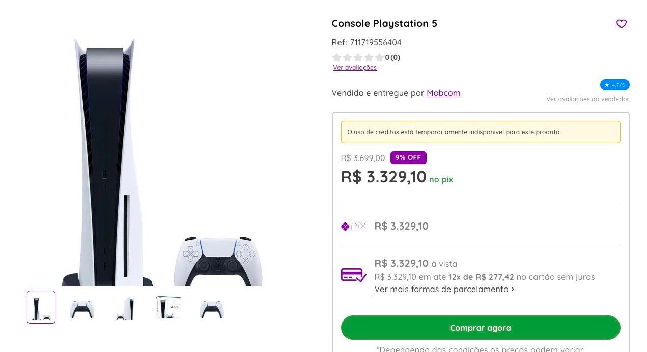 A Sony não forçará você a assaltar um banco para comprar um PS5