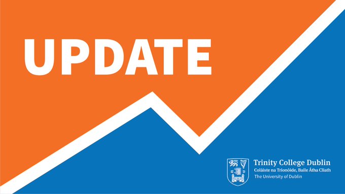 UPDATE 23 NOV 8.50PM- Because of the disturbances in Dublin city centre Gardai have instructed Trinity College Dublin @tcddublin to close all gates. Kinsella Hall, GMB and 1937 Reading Room remain open to keep students safe. Please stay safe. We will keep you updated.