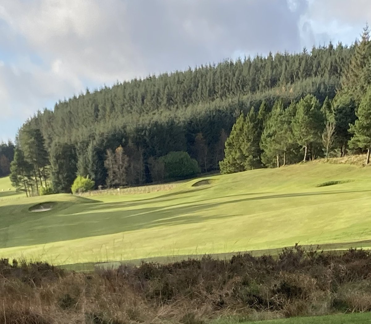 stufergusonmg's tweet photo. Sunners from Slipperfield Moor….. !Wee treat playing the old course until further notice.Hole 2 is closed:
Review of Green/Collar complex, Pipe Drainage network testing/Fine Turf Quality/Playability #morelater https://t.co/g0zFBkNLx0