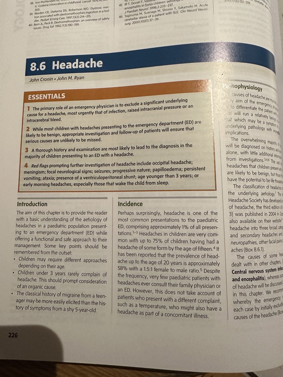 ryanjtw's tweet photo. Home to find this super textbook edited by our ex colleagues Cameron, Browne et al has arrived. Nice to see the chapter on headache with current colleague John Cronin in print. https://t.co/4TjWoaQWd2