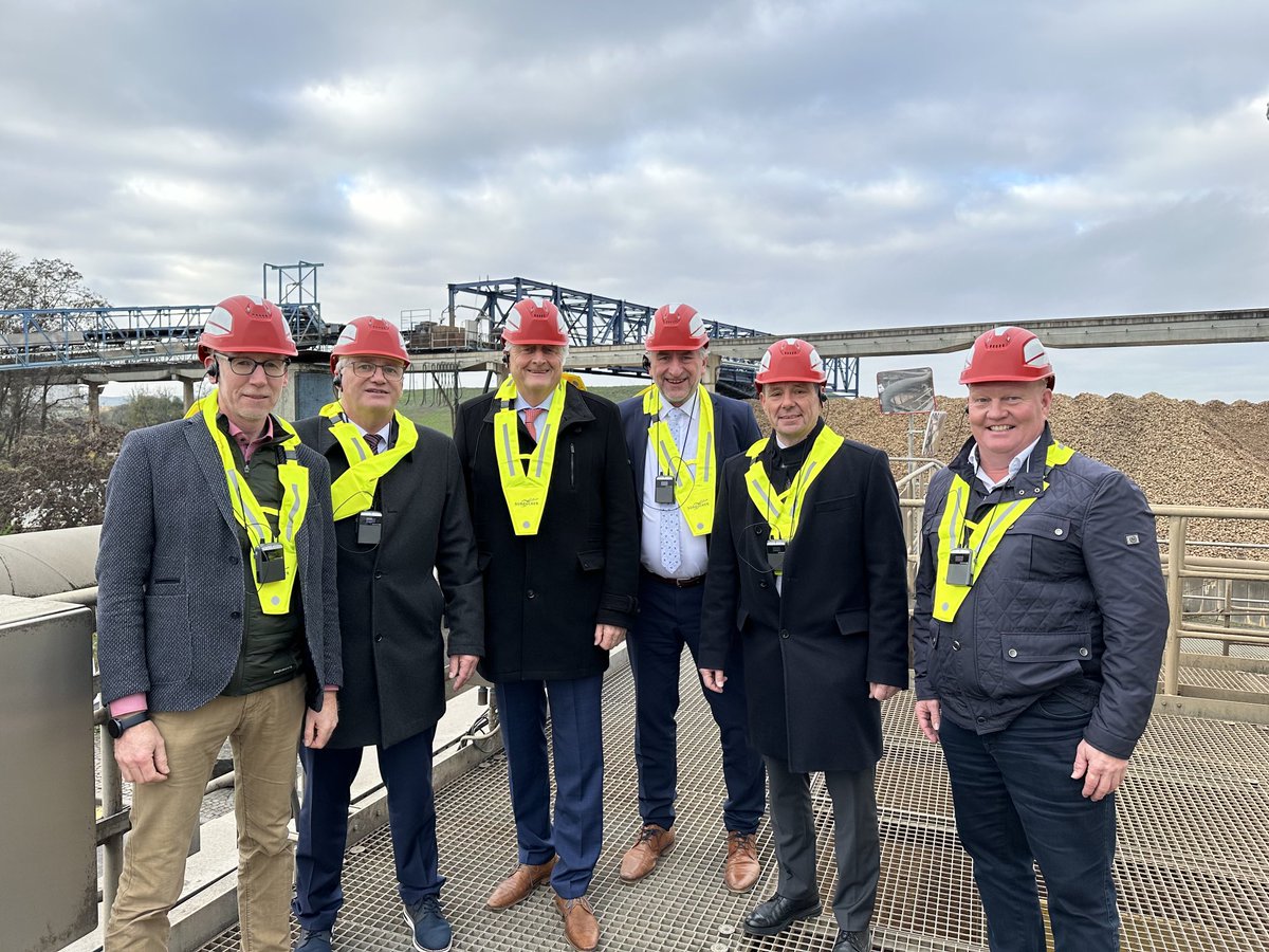 Austausch zu Themen „Rund um die Zuckerrübe“ beim sogenannten Präsidententreffen sowie Fabrikbesichtigung des Südzuckerwerks Offstein