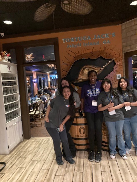 Creekside TSA Students at Work and Play at Fall Leadership Conference