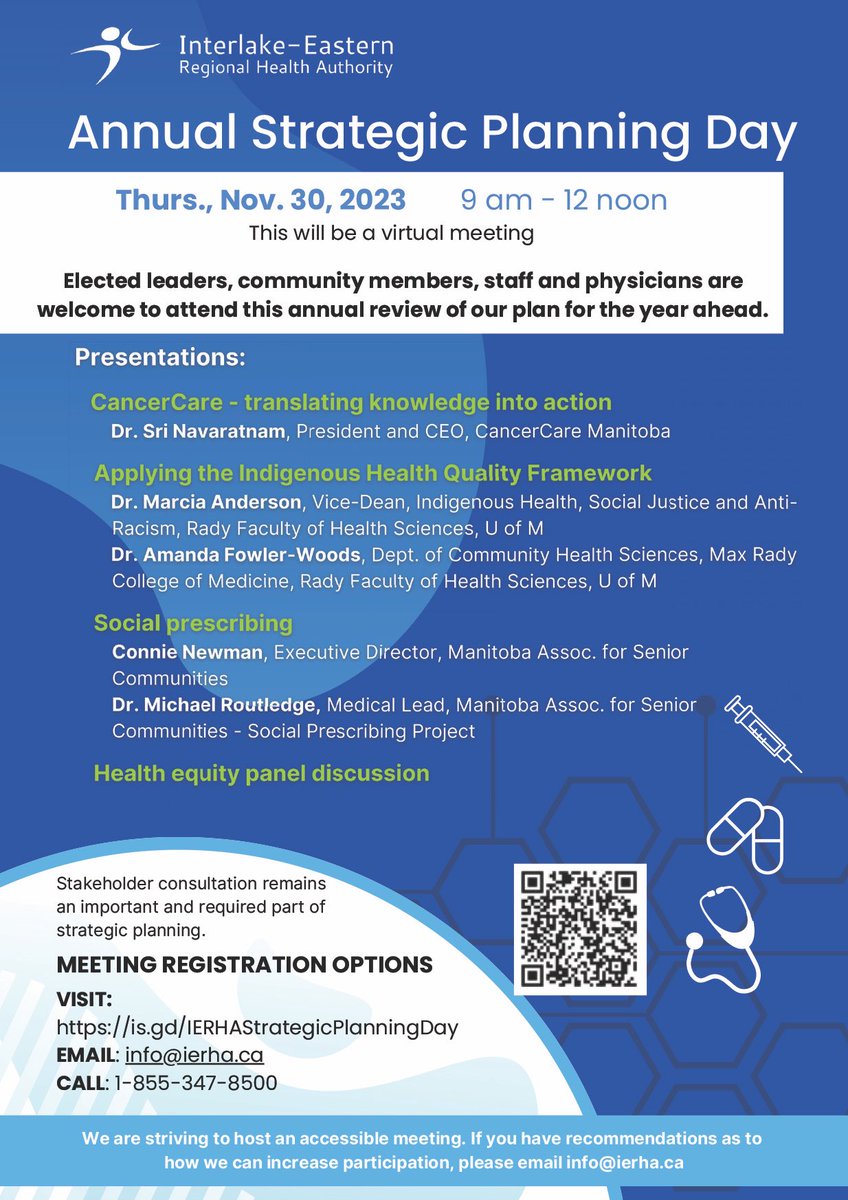 Check this out! Stakeholder consultation remains an important and required part of strategic planning!