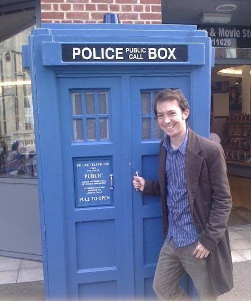 chriswincup's tweet image. 23rd November. Doctor Who 60th anniversary 

Any excuse to break out this photo of me being a total fanboy circa 2006

#DoctorWho60 #TheDaleks