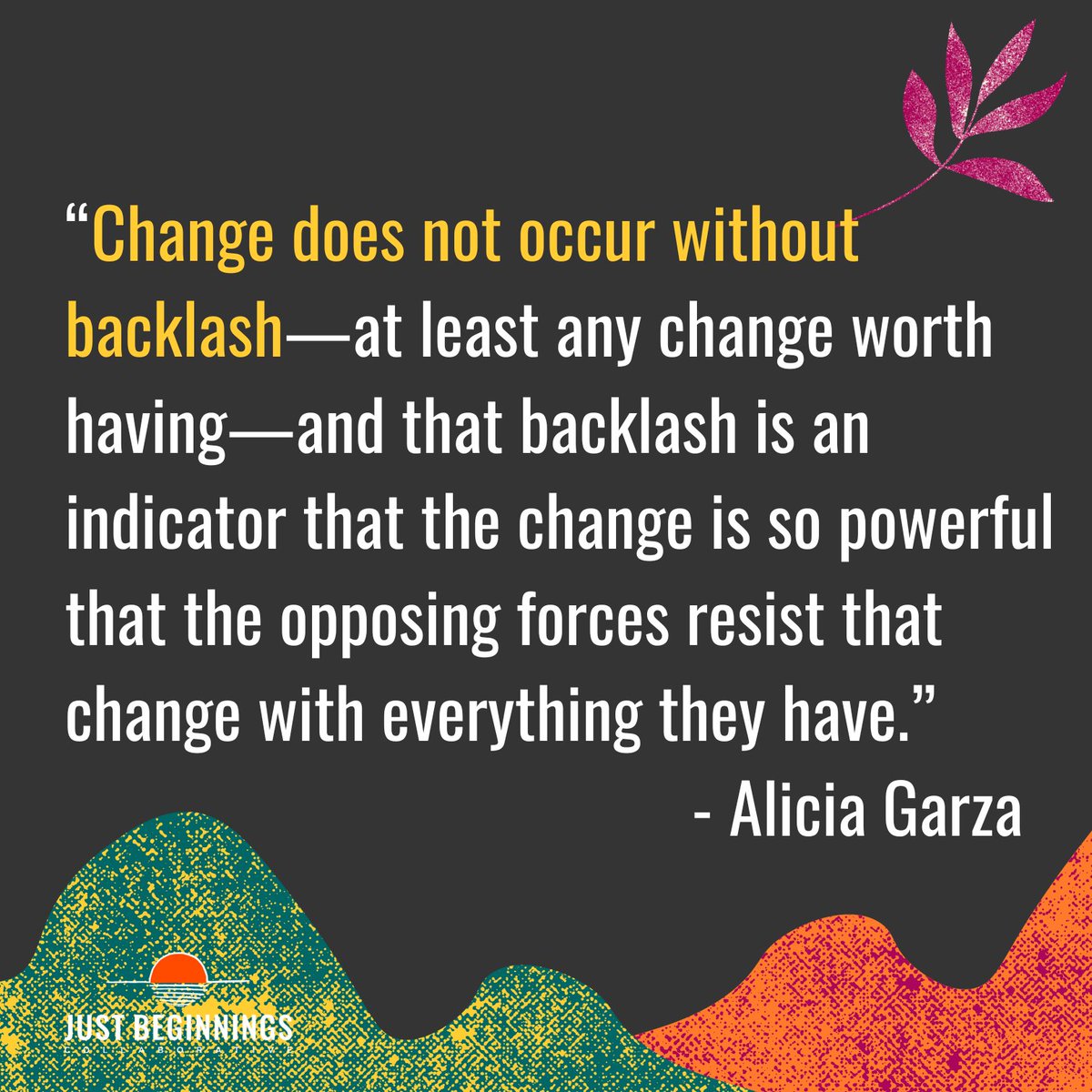 From Four Hundred Souls: A Community History of African America, 1619-2019 (2021) by Ibram X. Kendi and Keisha N. Blain 💛

#quote #quoteoftheday #preventionispossible #transformativejustice #abolitionistfeminism