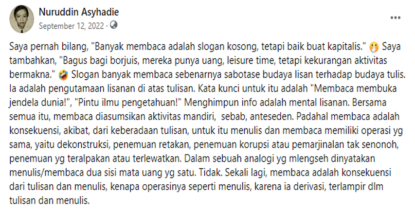 PengicauKosroh's tweet photo. #gemarbaca itu #slogankapitalis https://t.co/tnQwJcc2QC