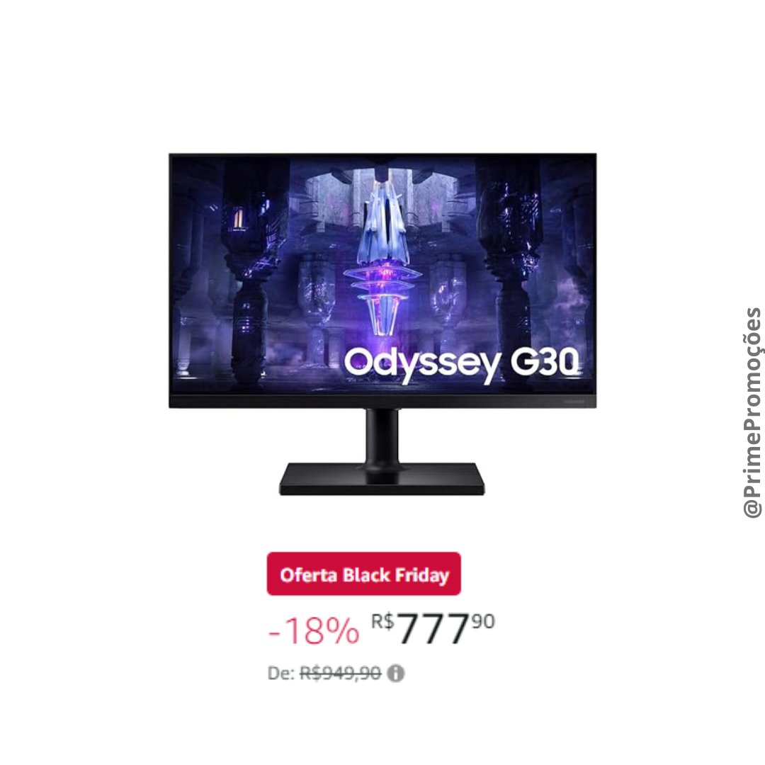 PrimePromocoes's tweet photo. Elogiado, amado, aclamado, amado e mamado

📺MONITOR SAMSUNG ODYSSEY G30 24" 144Hz 1ms AMD FreeSync Premium
💵de R$949,90 por R$777,90

🔗https://t.co/CwGm7frjvc https://t.co/bolUUJZHIB