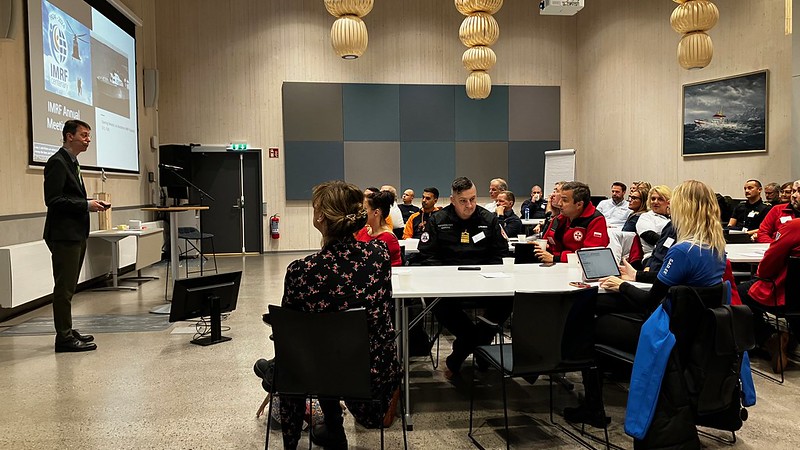 IMRF_'s tweet photo. The #maritime #SAR community converged in #Norway earlier this month for the IMRF's Annual Meeting 2023. More than 50 members from over a dozen countries were in attendance, which included talks and workshops about the IMRF's ongoing and future activities. https://t.co/QKnnNYyxDM https://t.co/bfqJ4wYQw2