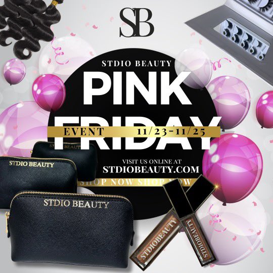 StdioBeauty's tweet photo. Dive into the world of beauty with STDIO Beauty's exclusive event, where savings meet glamour! 💄💸 

This is your moment to shine without breaking the bank! 🌟

https://t.co/85SQ3odB4E

#blackfriday  #blackfridaysale #STDIOBEAUTY #cybermonday #shopping  #blackfriday2023 https://t.co/xZZ69DBzzv