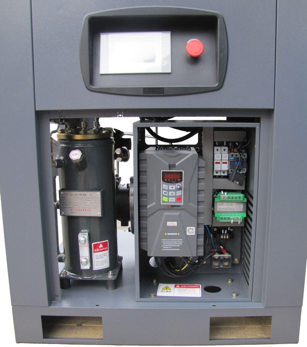 baylinetool's tweet image. Are you looking for a solid air compressor for you shop? Try our new Panrui 10hp Rotary Screw Air Compressor. ebay.to/49BvkgK #screwcompressor #aircompressor #rotaryscrewaircompressor #10hpaircompressor