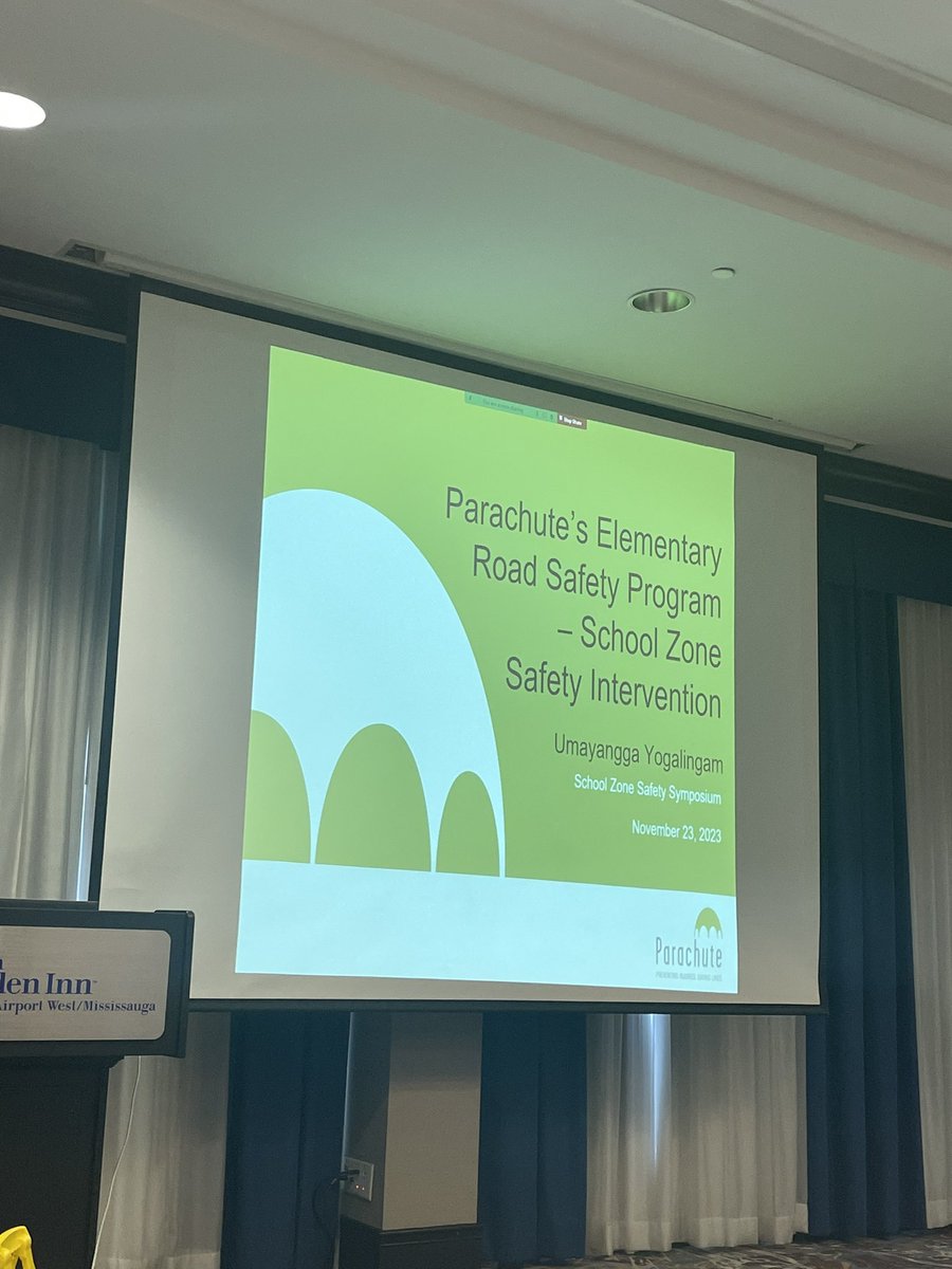 Presented at <a href="/ontariotraffic/">Ont Traffic Council</a>’s School Zone Safety Symposium on <a href="/parachutecanada/">Parachute</a>’s Elementary Road Safety Program and heard about the other great initiatives happening around the province to keep kids and the community safe on the roads #ParachuteVZ