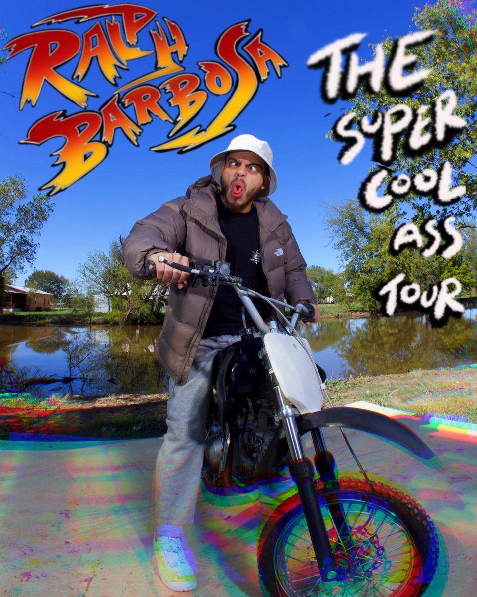 Been on tour since Oct 2022 and I don’t plan on stopping. Super Cool A$$ Tour kicking off 2024 Barbosacomedy.com