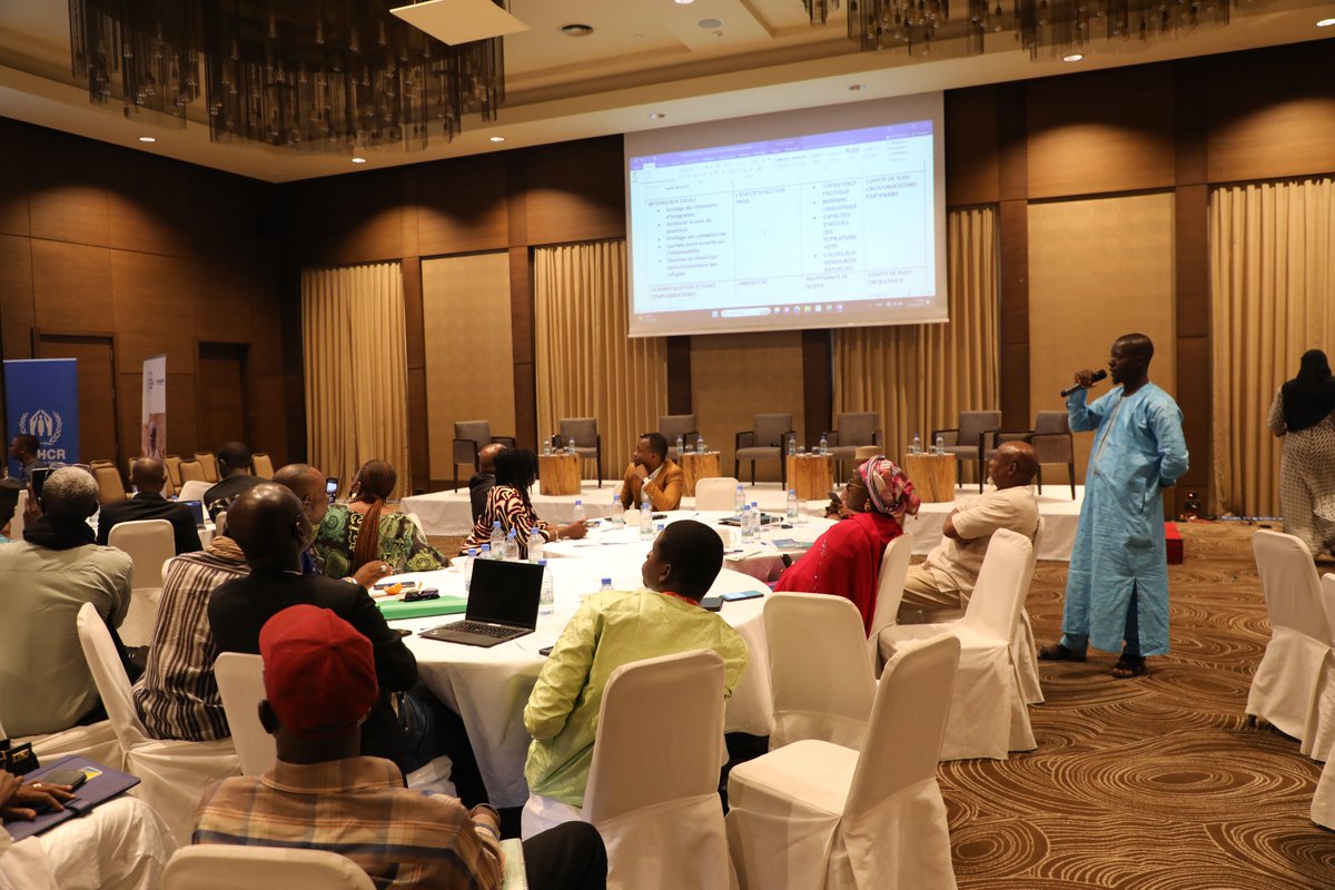 UNHCRMali's tweet image. Clôture auj. de l’atelier de #consultations sur le #Forum_mondial_sur_les_réfugiés (FMR). Les participants, constitués en gr. de travail, ont formulé plusieurs #recommandations, en prélude de la participation du #Mali au 2é FMR en #Suisse. Merci
@CNCRMali1 et à ts nos partenaires