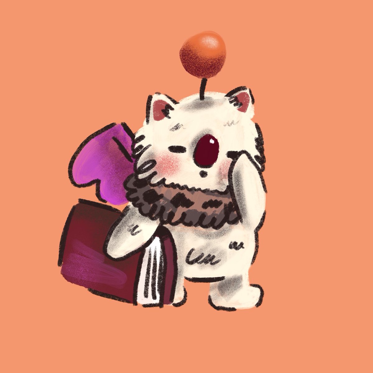 Sophmog's tweet photo. feelinโ eepy. ๐ด๐ฎโ๐จ
#cuteillustrations #moogle #ff9 #finalfantasymoogle #finalfantasy9 https://t.co/3X07EXV3et