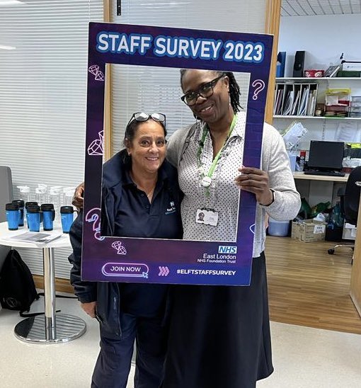flash_shade's tweet photo. @NHS_ELFT @ELFT_Engagement
#ELFT_CityandHackneyMH. #NHSStaffSurvey roadshow on 21/11/2023.  Thanks for stopping by! We are coming up to the final day for this campaign. You have a voice that counts.  Please do fill in the staff survey. We value your feedback. #NHSPeoplePromise https://t.co/5lqauhxugc