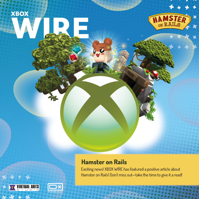 DXGameworks's tweet image. Exciting News on XBOX!!! Our latest article on the enchanting adventure of "Hamster on Rails" just landed on XBOX WIRE! Dive into the cozy moments and intricate details that make this indie game a must-play. 🎮✨ #HamsterOnRails #XboxWire #CCXP

l1nq.com/U8vph
