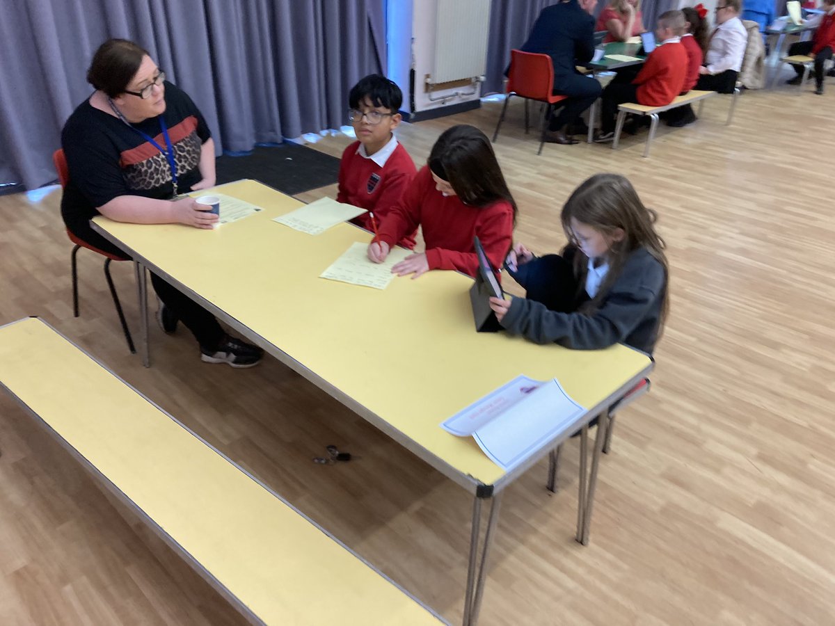 AntoninePrimary's tweet photo. Thanks to all of our visitors that shared information about their careers. and engaged in question and answer sessions with our pupils.   So impressed with the excellent note taking skills on display. #DYW #Literacyacrosslearning https://t.co/ETu30vwxfX