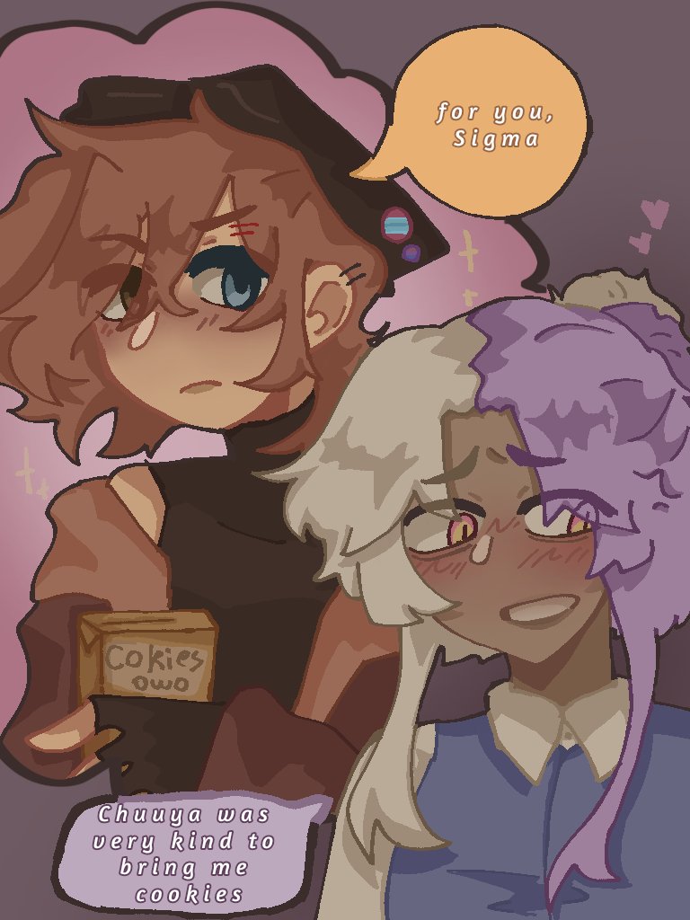 dogzai_'s tweet photo. Chuuya x Sigma AU #rareshipp #bsd #bungoustraydogs #bungostraydogs #bungoustraydogsedit #chuuyanakahara #chuuya #nakaharachuuya #nakahara #sigmabsd #sigma #sigchuu #rareshipper #fanart #drawing #sigchuufanart https://t.co/M8dyuowpof