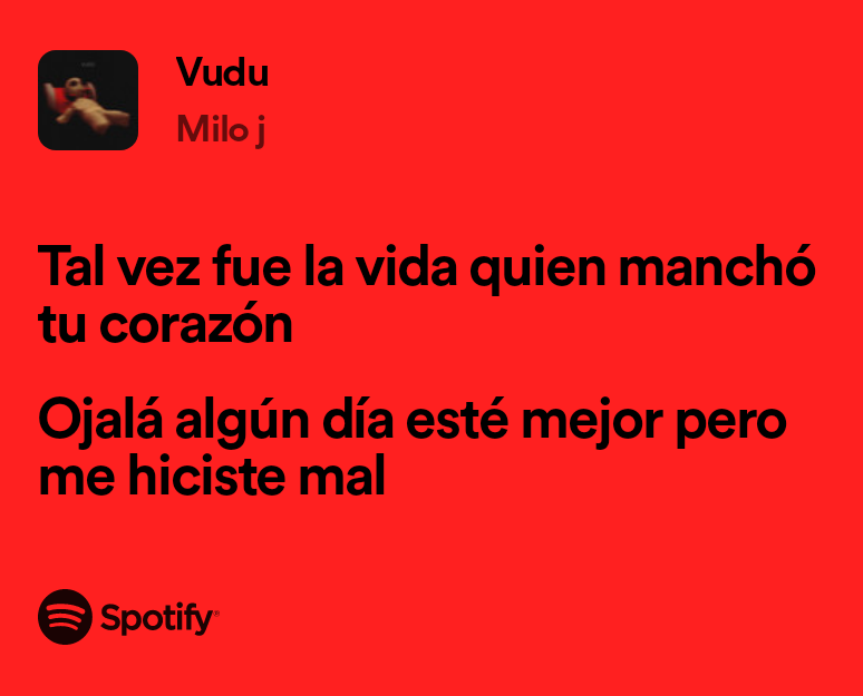 Vudu/ Milo J