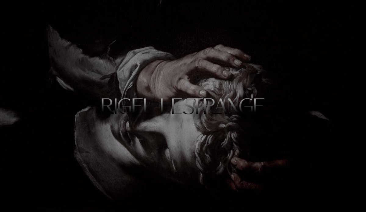 𝐑𝐢𝐠𝐞𝐥 𝐋𝐞𝐬𝐭𝐫𝐚𝐧𝐠𝐞. (@thecoffinheart) on Twitter photo 