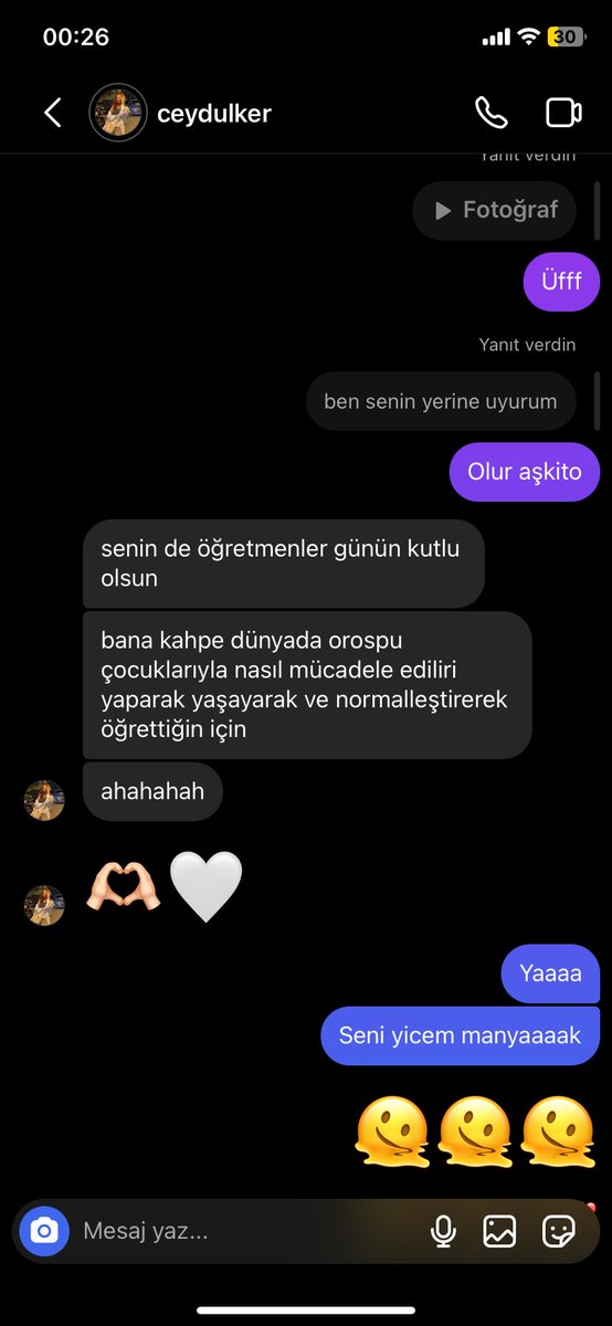 Gece gece duygulandık @uyykuseverim