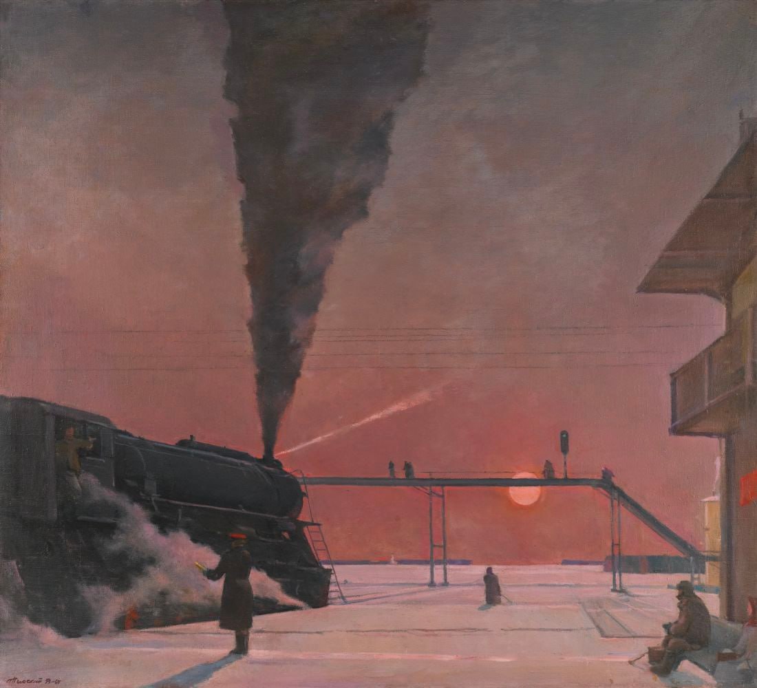 Нисский Георгий Григорьевич (1903-1987) «В пути».