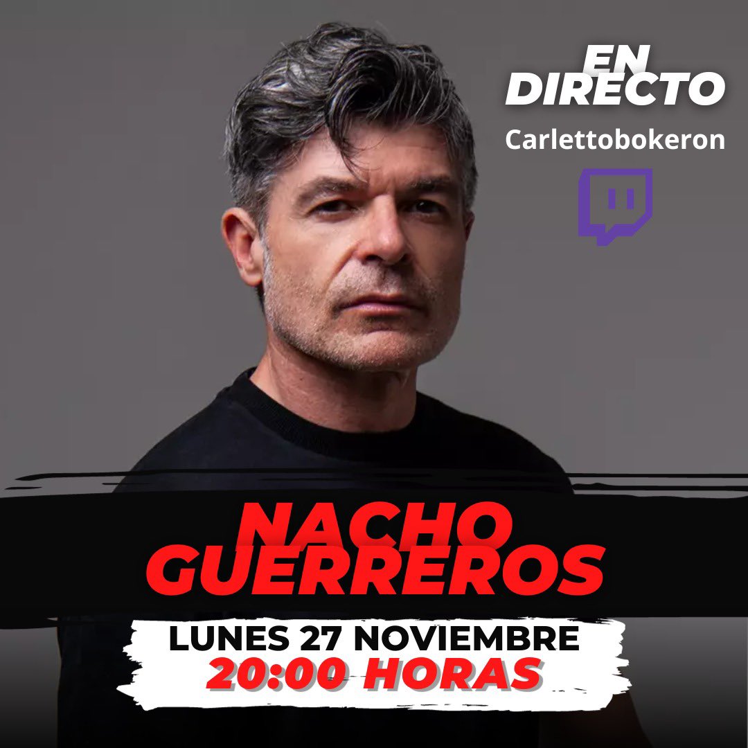 carlos_hg93's tweet photo. Qué locura… 😝😝🔥🔥🔥
NO HAY PALABRAS 😨🫣
El lunes 27/11 charlaremos con @nachoguerreros, más conocido como “Coque” de LQSA.
No hace falta decir más 🫂
Lunes 27 a las 20:00h en 👉 https://t.co/Q9dVlp3fXn
#laqueseavecina
#lqsa
#coque
#recio
#Fermintrujillo
#Amador https://t.co/oKQhQAOYZt