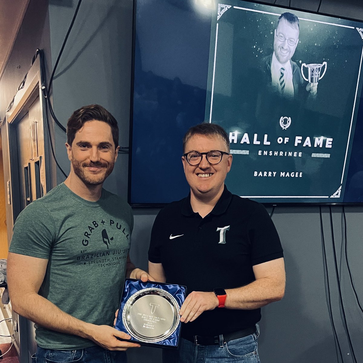 BelfastTrojans's tweet photo. The Belfast Trojans - Hall of Fame

Name: Barry Magee
Year Inducted: 2023
Position: Head Coach / Defensive Coordinator 
Shamrock Bowls: 🏆🏆 https://t.co/UdLCsbYqzK