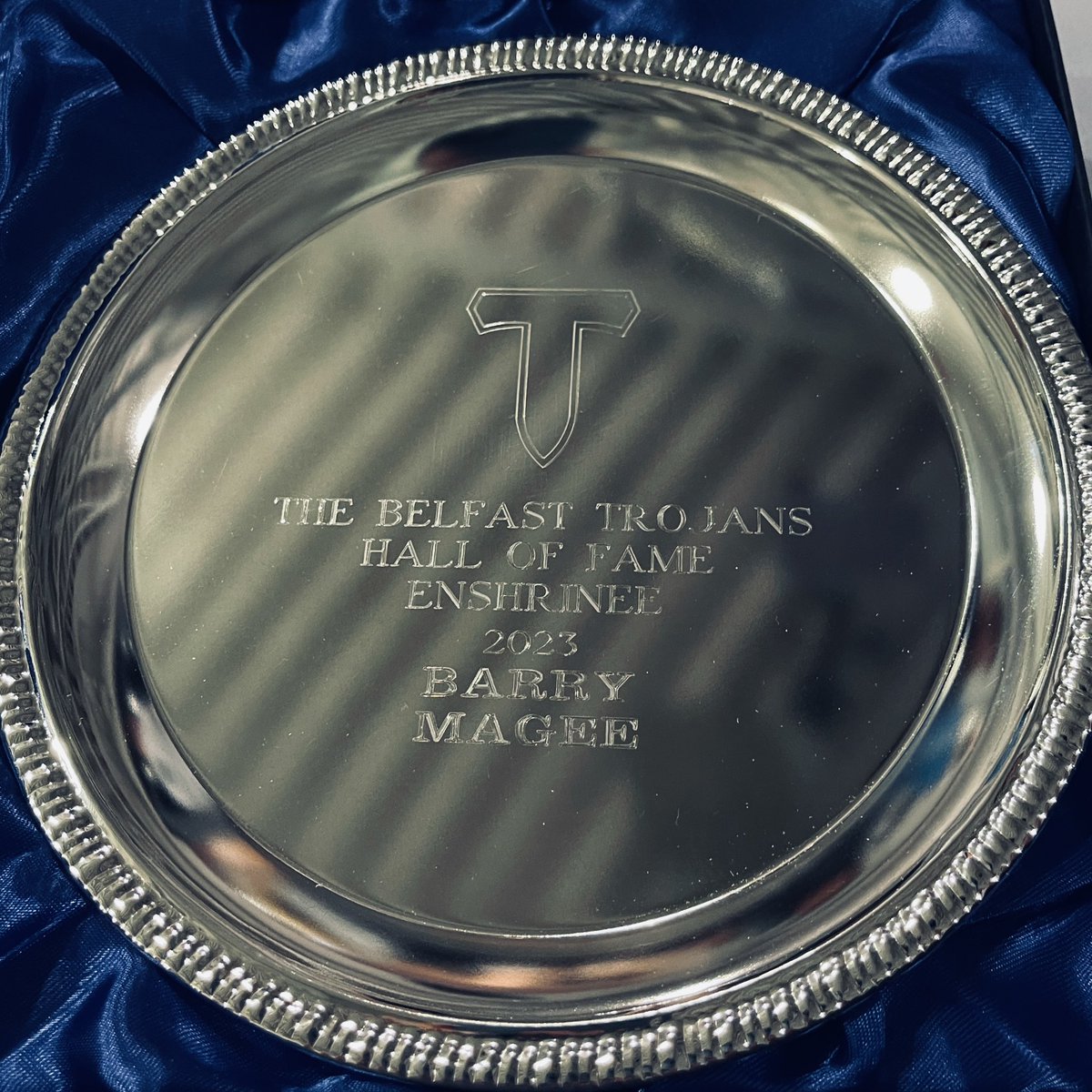 BelfastTrojans's tweet photo. The Belfast Trojans - Hall of Fame

Name: Barry Magee
Year Inducted: 2023
Position: Head Coach / Defensive Coordinator 
Shamrock Bowls: 🏆🏆 https://t.co/UdLCsbYqzK