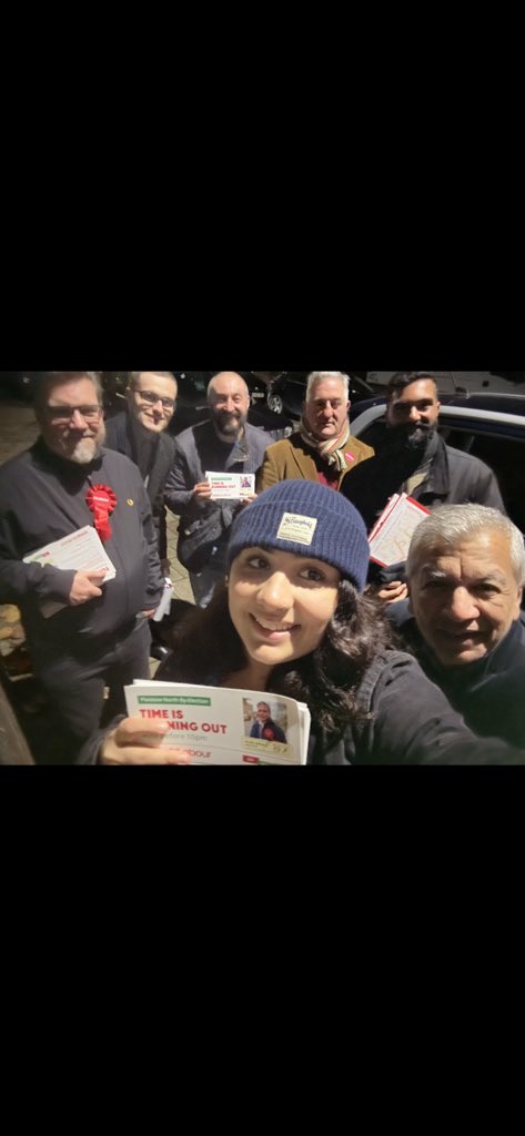Wonderful evening canvassing in the Plaistow North by-election. Best of luck to Mr Alam !🌹