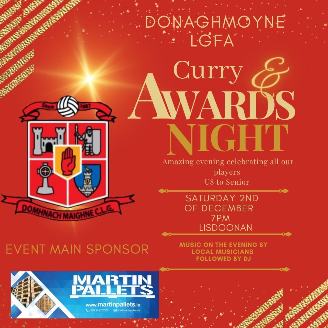 Keep free Saturday 2nd of December for what promises to be a night not to be missed as we celebrate the successes of the last year 🇦🇹🇦🇹🇦🇹