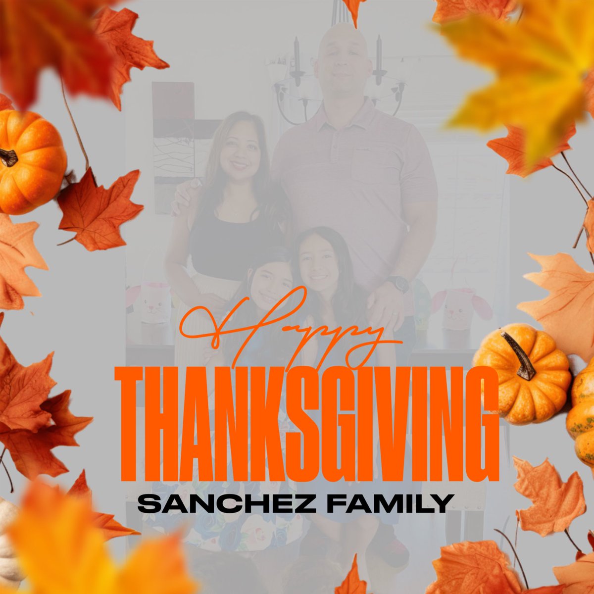 May today help you remember that you are a blessing to others. Always remember that you inspire someone, so keep getting better. From my family to yours, Happy Thanksgiving. Blessings to all!