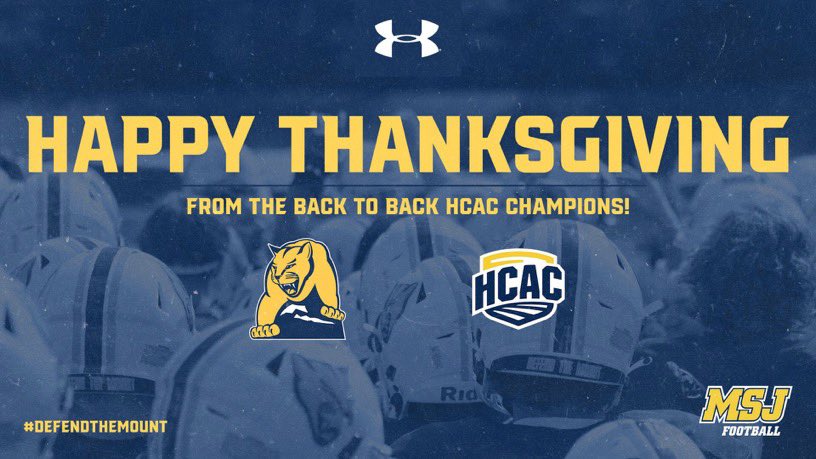 Thank for the love <a href="/MSJ_FB/">Mount St. Joseph Football</a>