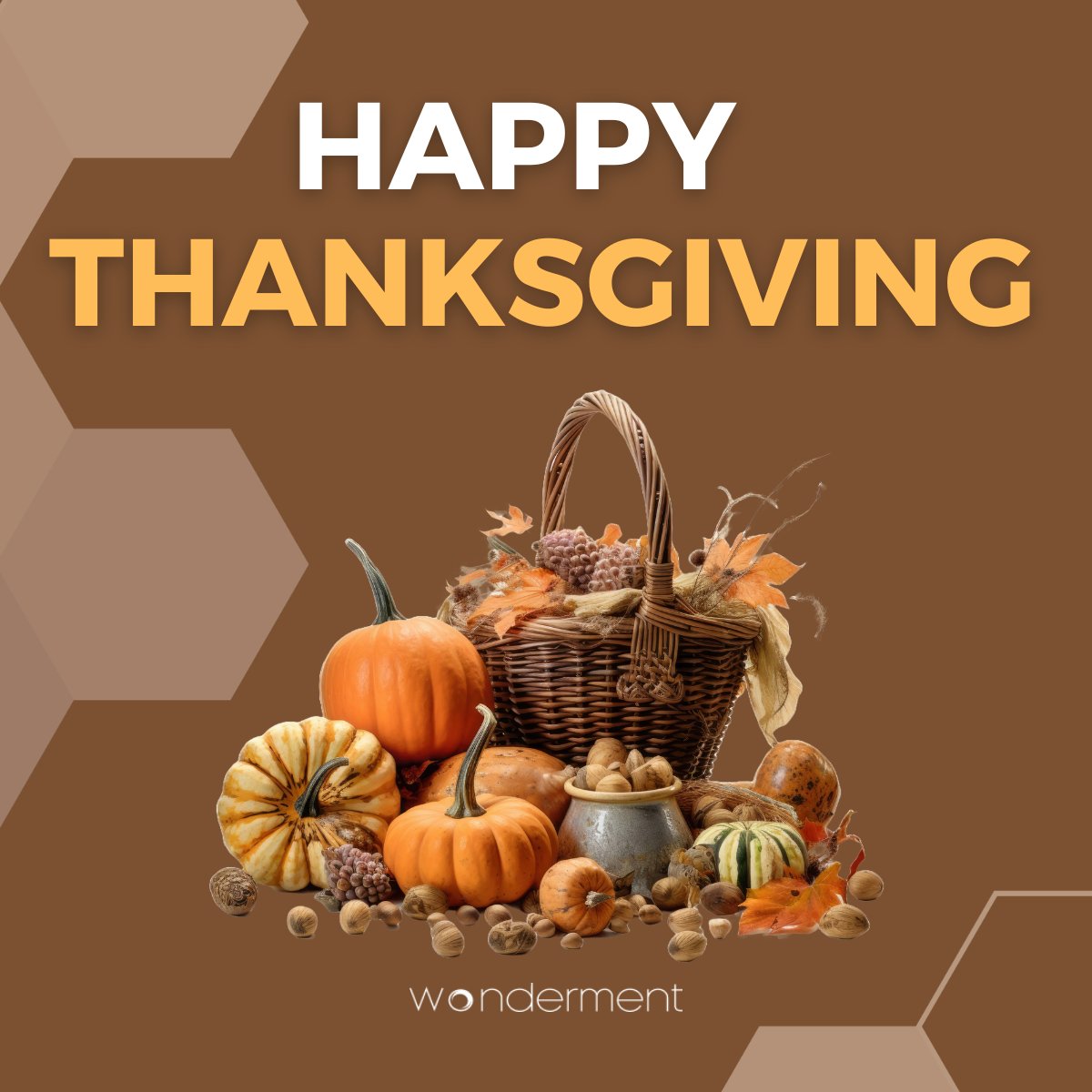 Happy Thanksgiving!

This year, we are thankful for the great clients we are blessed with, groundbreaking tech we get to witness, great minds we can learn from &amp; amazing leaders we can follow.

We hope that you, too, have a lot to appreciate &amp; great things to look forward to 🧡🦃