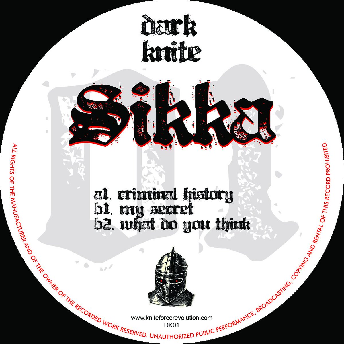 theRealNevisT's tweet photo. Can't stop listening to the EP and LP by @SikkaFormation on the new Dark Knite label 🎵🔊🎶
Such fun.

@Kniteforce_Recs 🙏 https://t.co/LVVFAxRx8c