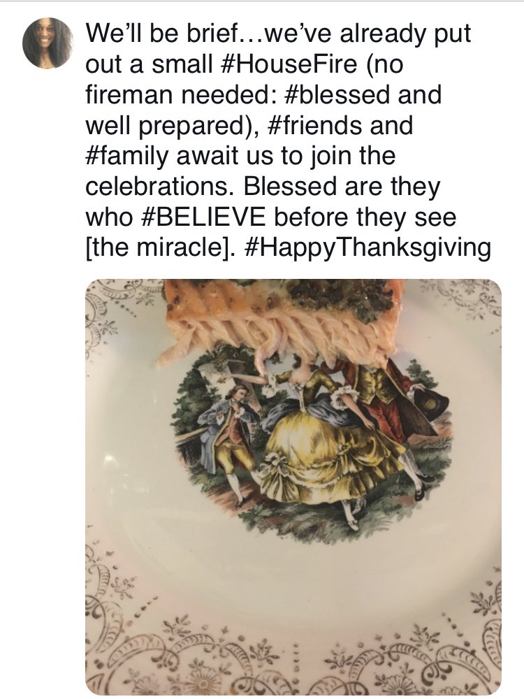 Boldly go where NO #child has gone before, and issue a #SouthernGrandmother an #AnimalRights ticket—written in #crayon with a #glitter border—for using #butter on #CandiedYams …because the #children decided animal products will not be allowed on the table. #HappyThanksgiving
