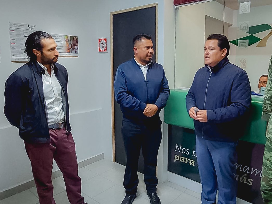 JosePablo_Monte's tweet photo. Como parte de los trabajos conjuntos con @FinabienMex, acudimos con el Presidente @hectorgs4437 a la inauguración de la nueva sucursal en el municipio de Tenancingo, donde se podrán realizar servicios financieros para la comunidad migrante de la región. https://t.co/BoCDqqfLMh