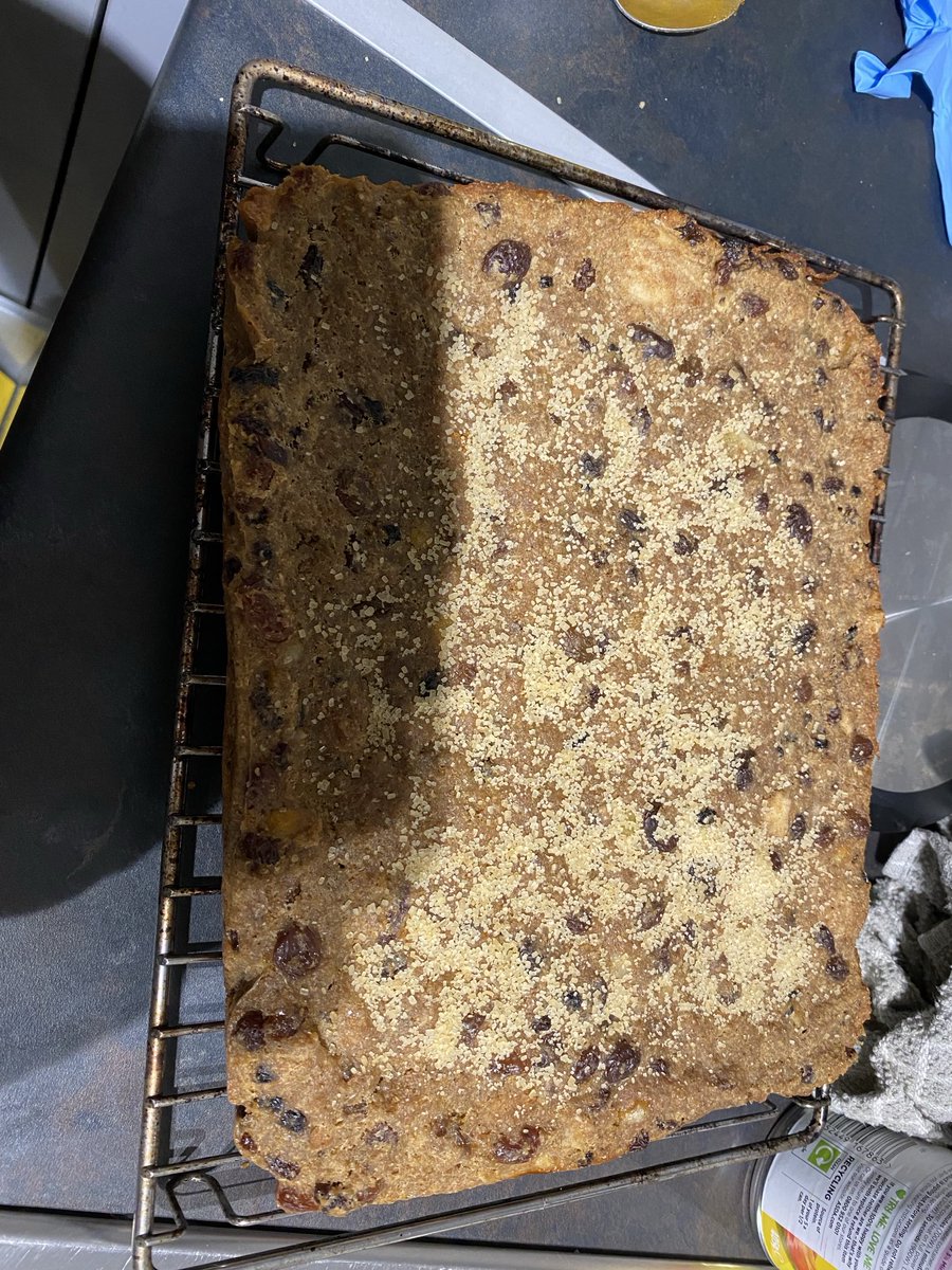 toniholmes's tweet photo. Bread pudding for down the #CrossKeysInn Christmas fayre on Saturday. Not long out the oven and I’m having a slice https://t.co/zsT98qb19V