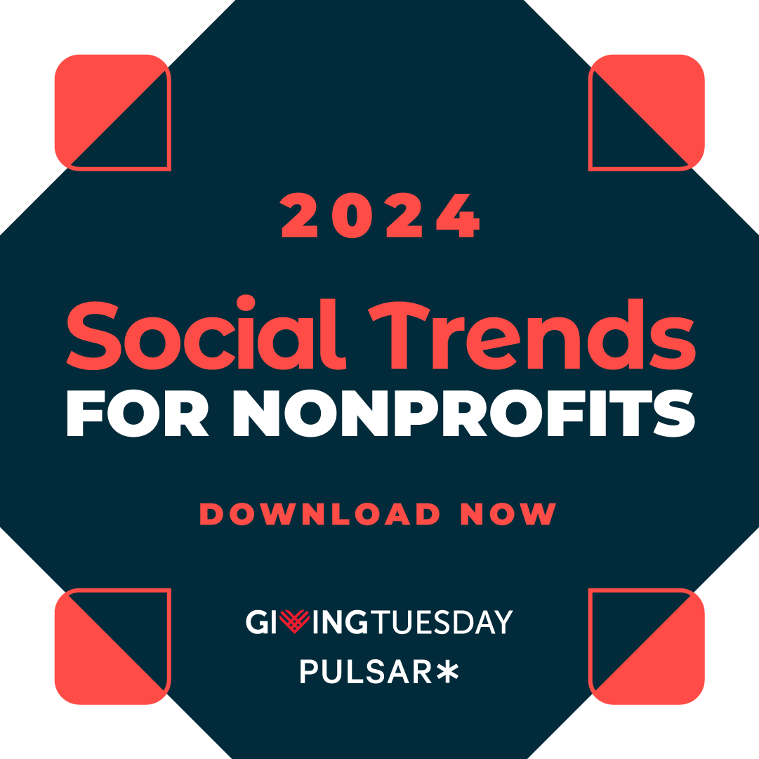 hootsuite's tweet photo. Social media can feel like a chaotic pursuit, especially for nonprofits 😵‍💫

Our 2024 Social Trends Report, created in collaboration with @GivingTuesday and @Pulsar, is here to help you focus your time and resources.

Download the full report -> https://t.co/GNH3EWWRsu https://t.co/SKF2uOkpkZ
