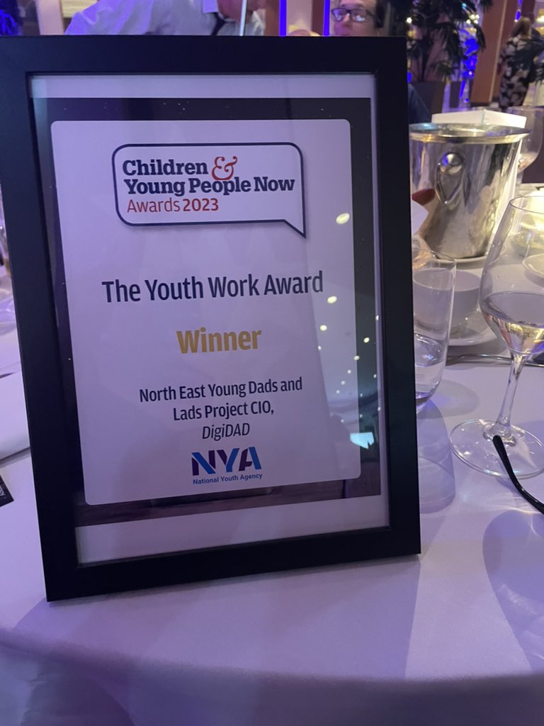 Profatarrant's tweet photo. So proud to support and work with this amazing charity! Award winning @NEYDandL led by the modest yet fantastic Kev Stoodley #cypnow https://t.co/NBofvChrFC