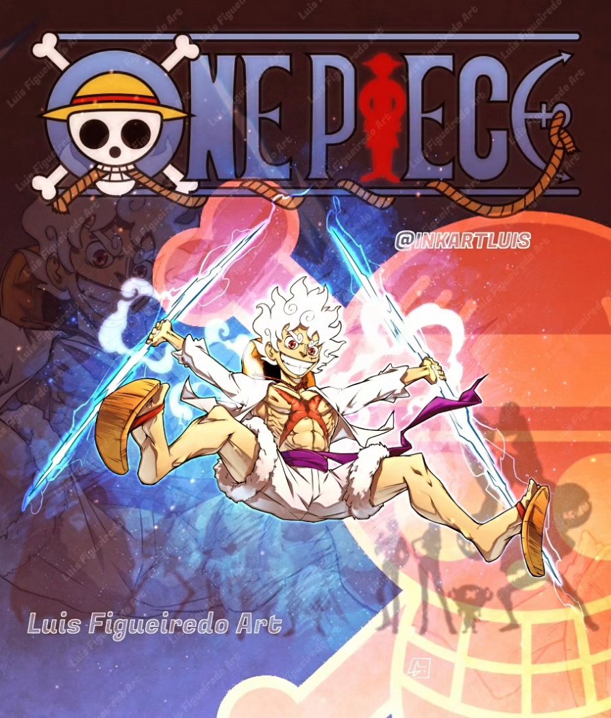 ⚠️Spoiler Alert ⚠️LUFFY GEAR 5 Oh - Luis Figueiredo Art