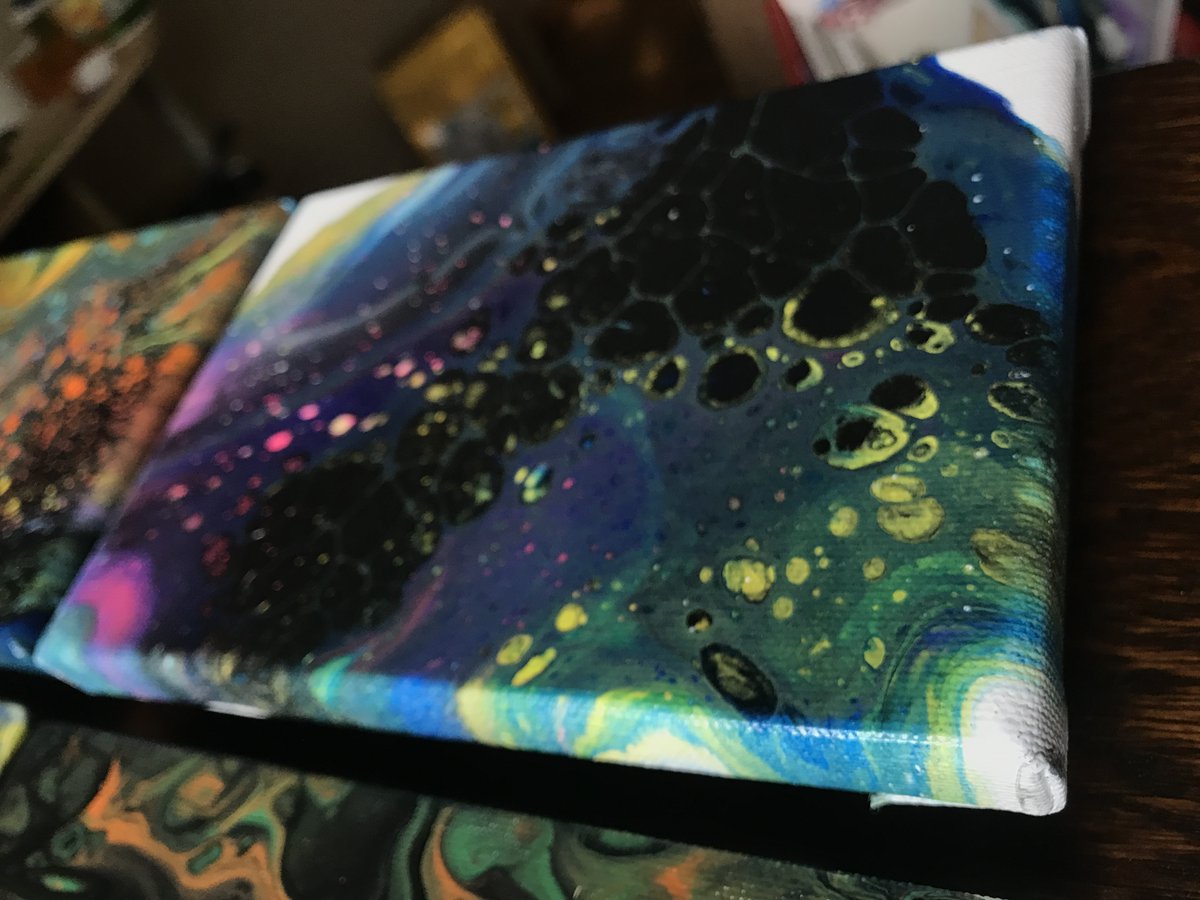 butchdogthing's tweet image. hey, YOU! yeah, you! do you like art? do you like paintings? well you're in luck. i have 9 paintings listed for sale right now in my shop and i'm having a sale for black friday through cyber monday: 20% off any order of $20 or more with code BF2023 🎨🛒⛓️⤵️