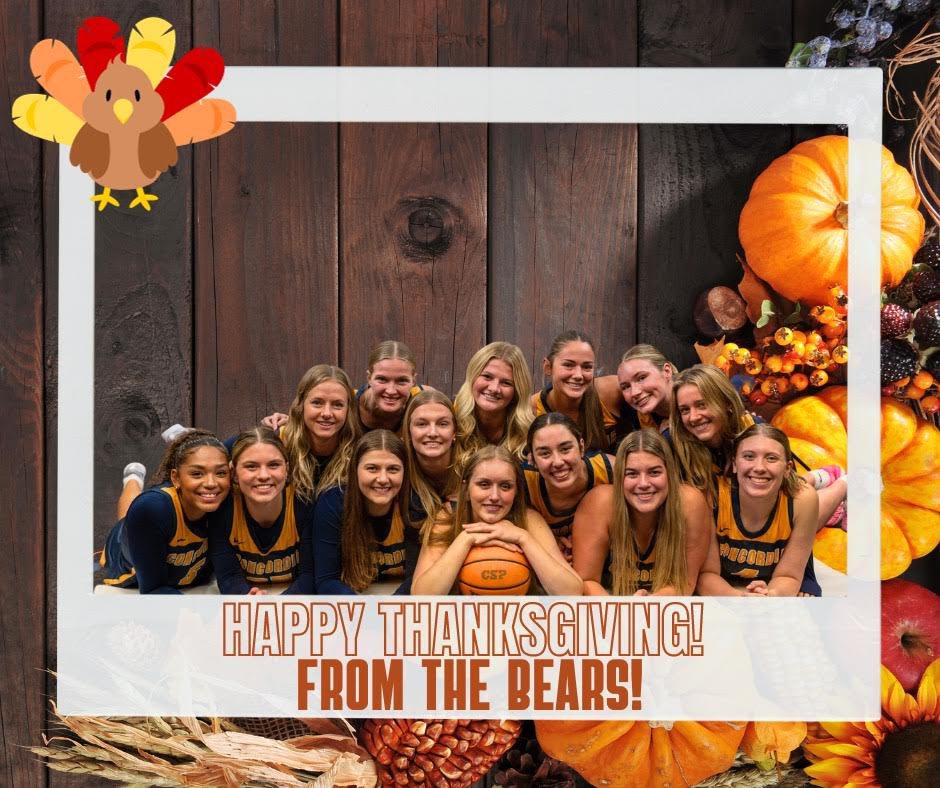 Happy Thanksgiving from the Bears🍁🦃