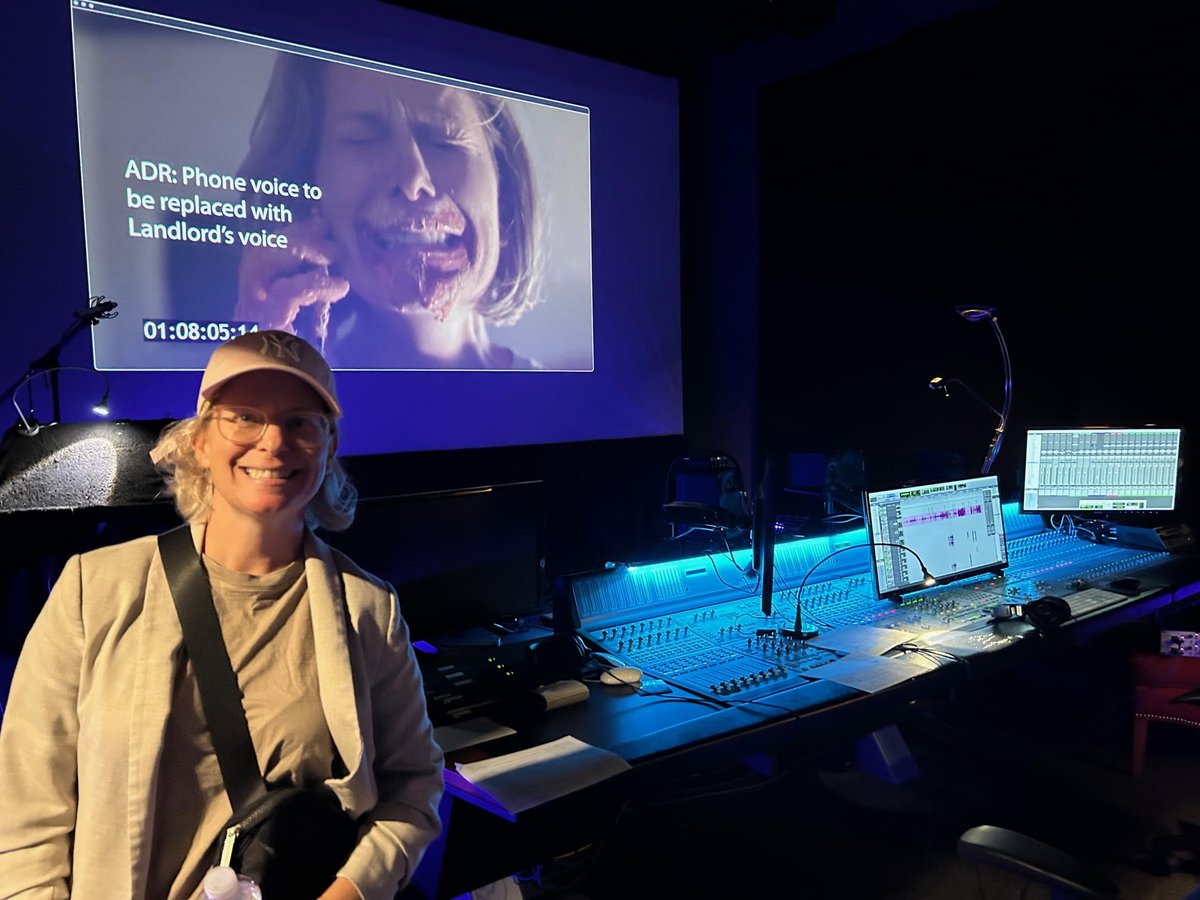 Amazing ADR session at Post City Picture &amp; Sound for the film "For Rent" featuring actress @virgcowandennis ! Fine Cut Films in association has completed its post sound, colour, &amp; VFX and we are more than happy to be working on it!
#forrent #horror #film #canadianhorror #adr
