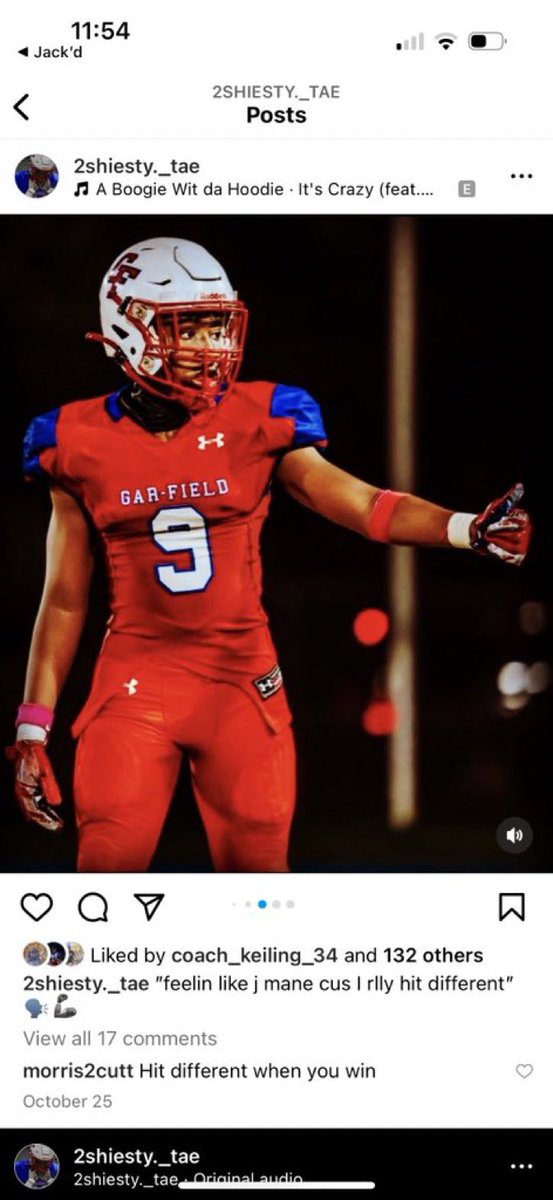 Intro Next Up Red Wolves Game Changer 

Dionate Vining, WR, OLB, 6’0”, 175 lbs, GPA 3.2, Class 2026

2023 Snz hudl.com/v/2MRtee

ATL, strong, quick in and out his breaks, plays physical and physical; will be a star

<a href="/Dionte_Vining/">Dionte</a>

571-552-7813