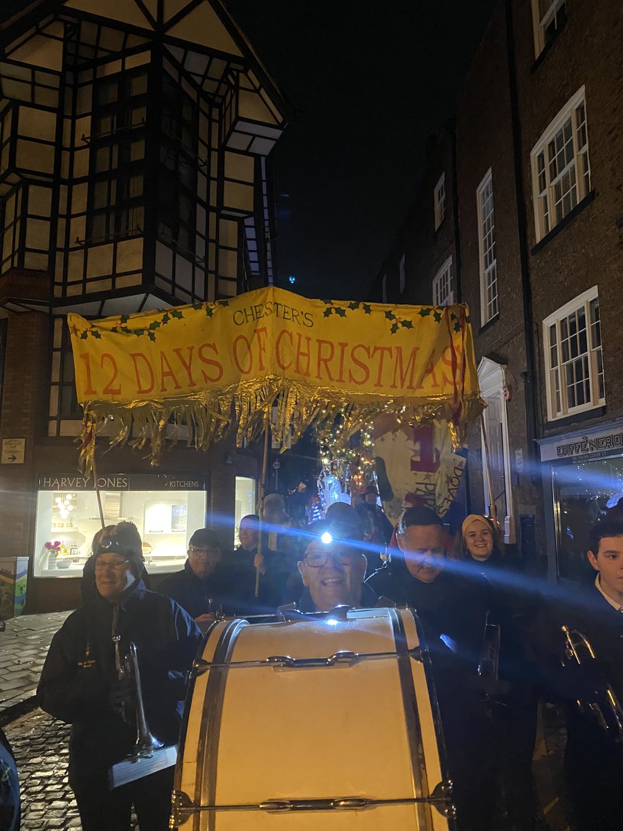 City of Chester Bluecoat Band tweet media