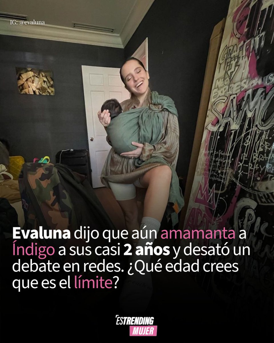 i24mujer's tweet photo. La cantante #Evaluna habló con seguidores sobre su vida siendo madre y contó que aún amamanta a su hija Índigo a pocos meses de que la niña cumpla 2 años. 🥺 https://t.co/w1BayFwG8b