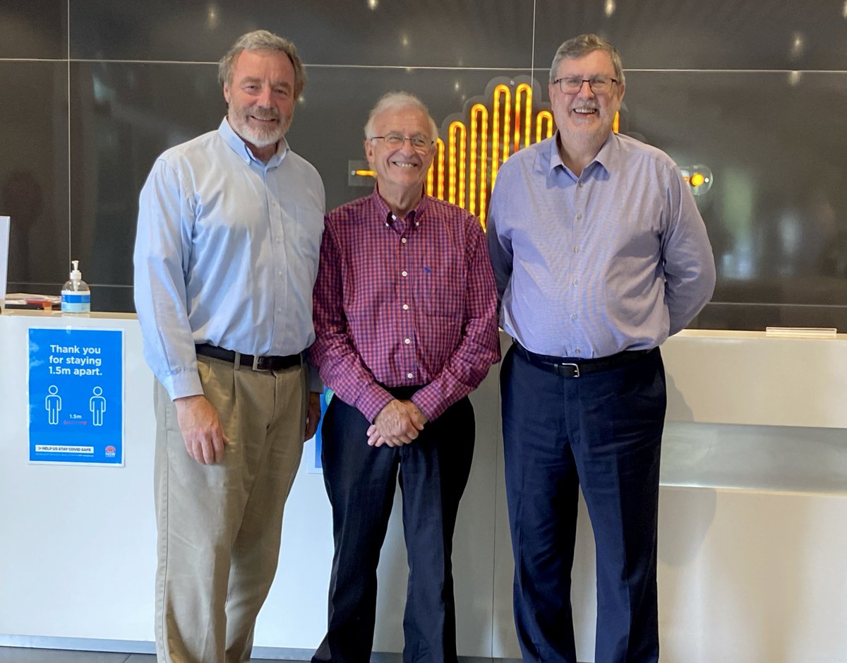 Yesterday we officially bid farewell to independent Non-Executive Director David Swift, who is retiring today after more than 26 years on the Board of Ambertech. 

David is pictured with Ambertech Managing Director Peter Amos and Chairman Peter Wallace.